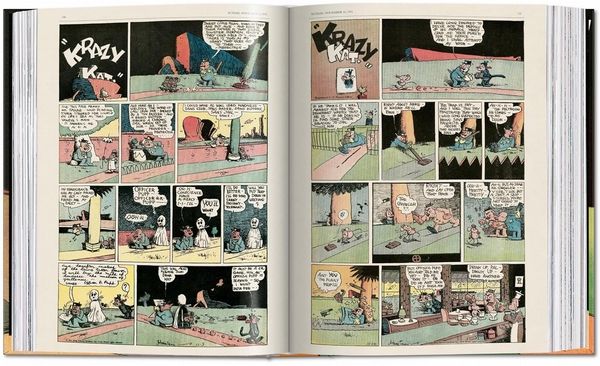 Паперова книга «George Herriman. Krazy Kat. The Complete Color Sundays 1935–1944», автор Александр Браун - фото №1