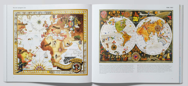 Бумажная книга «Airline Maps. A Century of Art and Design», авторов Марк Овенден, Максвелл Робертс - фото №1