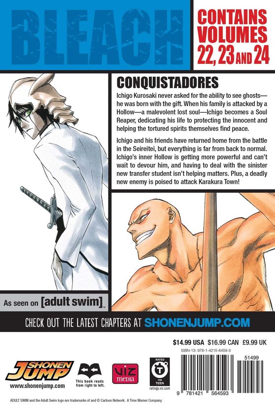 [object Object] «Bleach. 3-in-1 Edition. Volume 8», автор Тайто Кубо - фото №2 - миниатюра