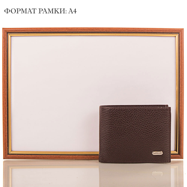  «Мужской кожаный кошелек Canpellini (SHI1042-10-FL)», бренда Canpellini - фото №1