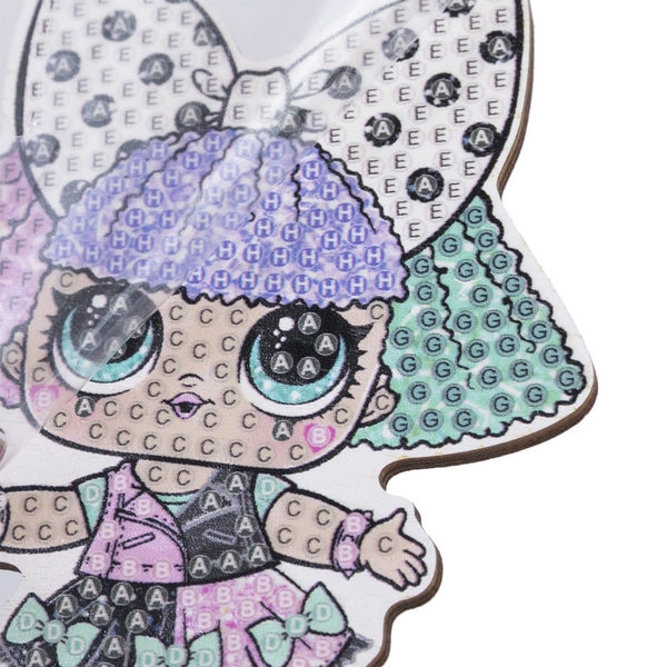  «Набір для творчості CrystalArt Пранкста (CAFGR-LOL001)», бренда CrystalArt - фото №1