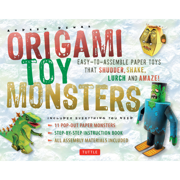 Паперова книга «Origami Toy Monsters Kit», автор Ендрю Девар - фото №1