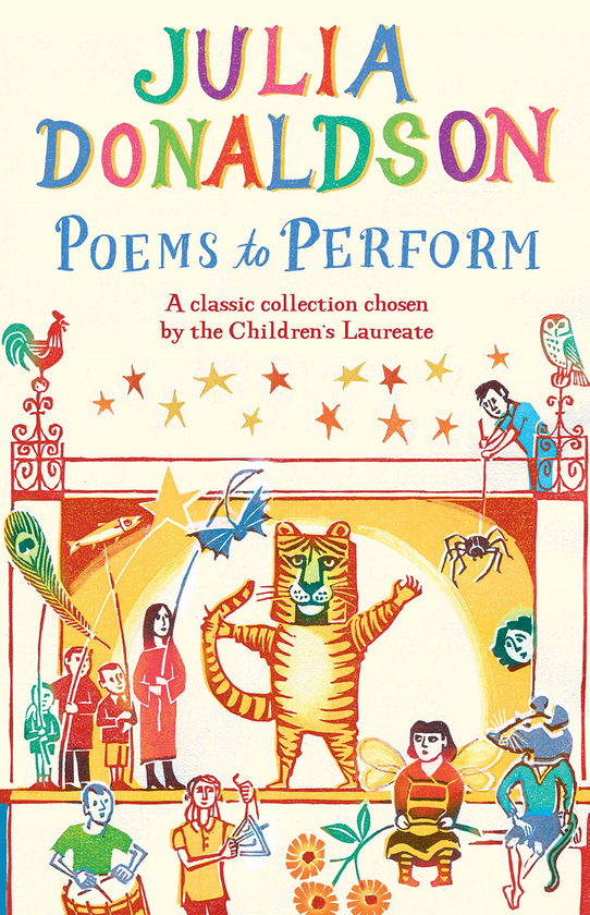 Бумажная книга «Poems to Perform: A classic collection chosen by the Children's Laureate», автор Джулия Дональдсон - фото №1