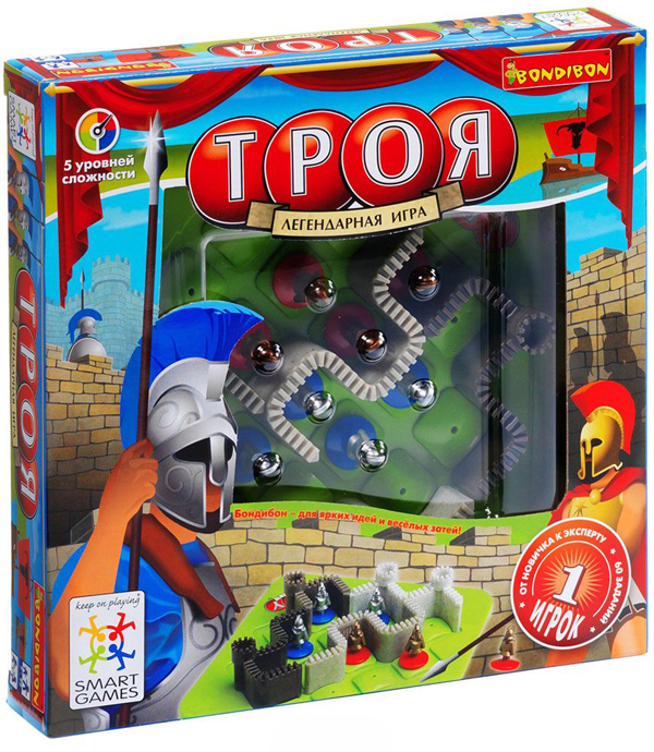  «Настольная игра Smart Games Троя (SG 280)», бренда Smart Games - фото №1
