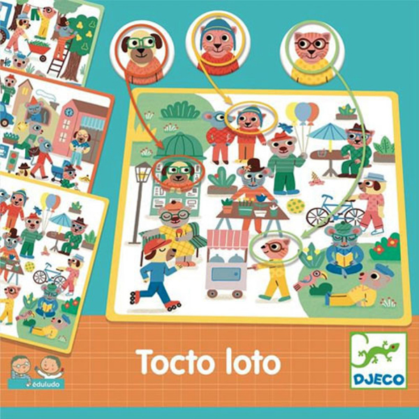  «Игра Djeco тактическое лото (DJ08311)», бренда Djeco - фото №1