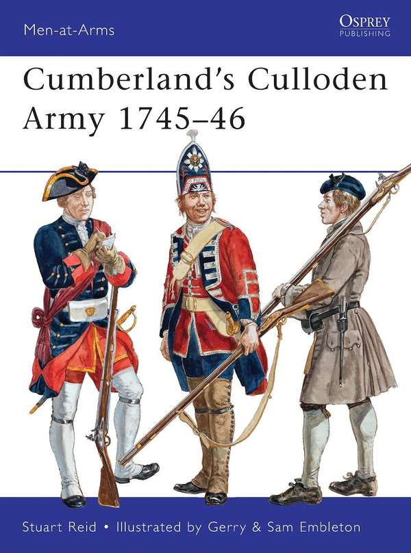 Бумажная книга «Cumberland’s Culloden Army 1745–46», автор Стюарт Рид - фото №1