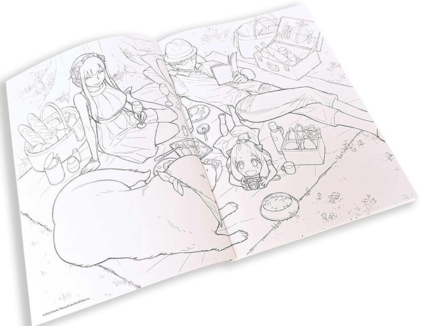 Бумажная книга «Spy x Family. The Official Coloring Book», автор Тацуя Эндо - фото №1