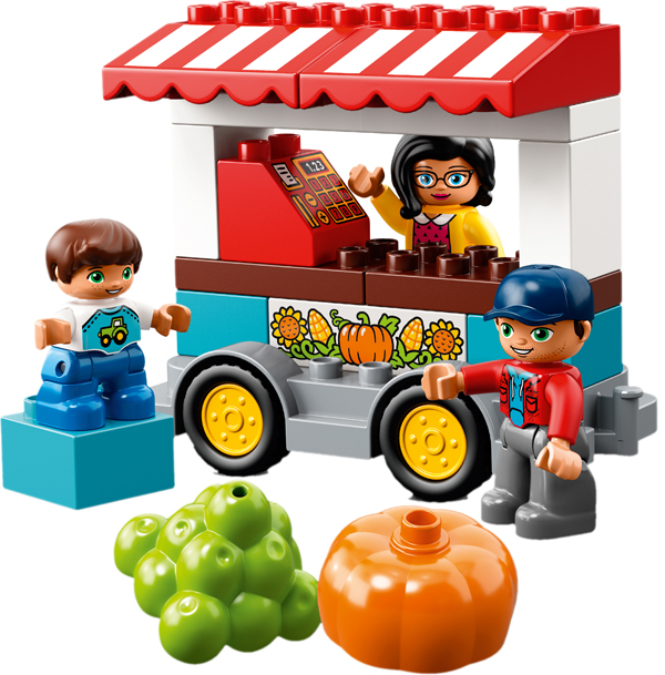 «Конструктор LEGO DUPLO Базар 26 деталей (10867)», бренду LEGO - фото №1