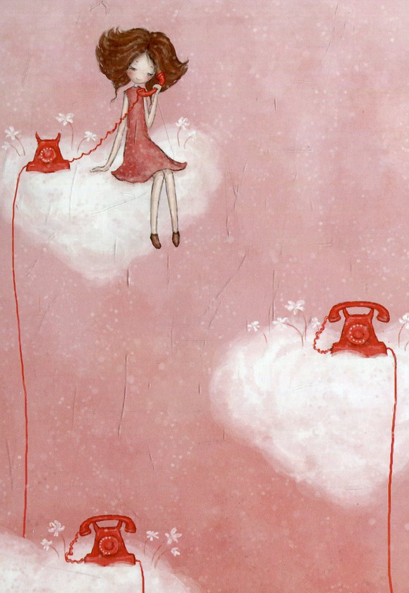 Листівка Dobra Lystivka У рожевому