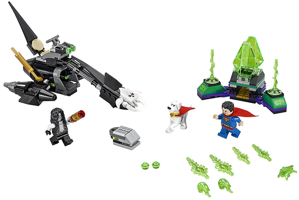 «Конструктор LEGO Super Heroes DC Comics Команда Супермена и Крипто 199 деталей (76096)», бренда LEGO - фото №1