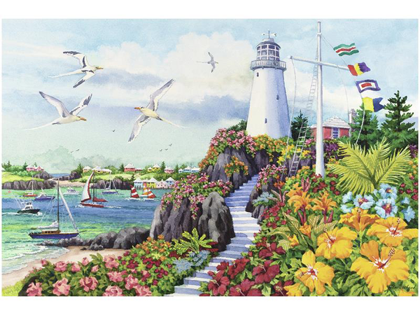  «Пазл Ravensburger Рай на побережье 3000 элементов (RSV-170739)», бренда Ravensburger - фото №1