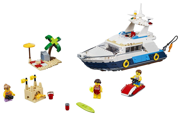  «Конструктор LEGO Creator Морские приключения 597 деталей (31083)», бренда LEGO - фото №1