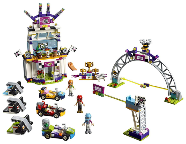  «Конструктор LEGO Friends Великі перегони 648 деталей (41352)», бренду LEGO - фото №1