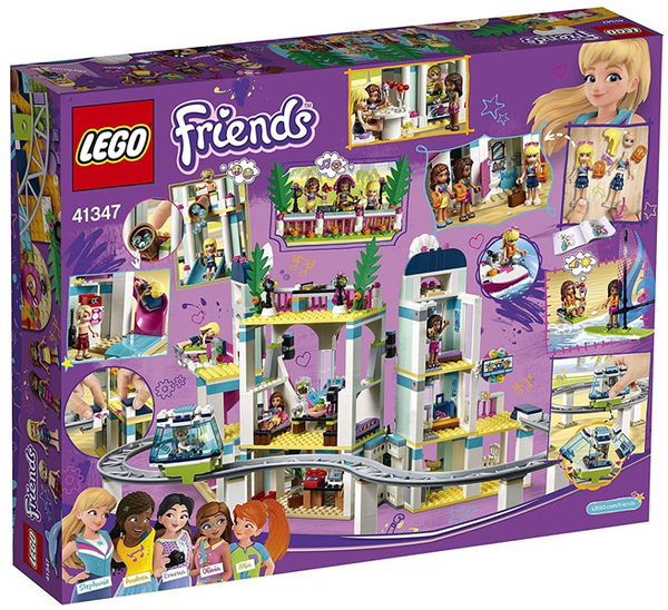  «Конструктор LEGO Friends Курорт Хартлейк-Сіті 1017 деталей (41347)», бренду LEGO - фото №1