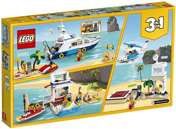  «Конструктор LEGO Creator Морские приключения 597 деталей (31083)», бренда LEGO - фото №1