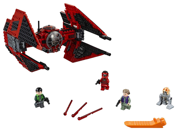  «Конструктор LEGO Star Wars Истребитель СИД майора Вонрега 496 деталей (75240)», бренда LEGO - фото №1