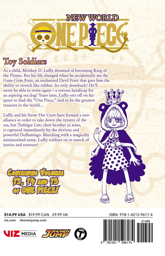 Бумажная книга «One Piece. 3-in-1 Edition. Volume 25», автор Эйитиро Ода - фото №1