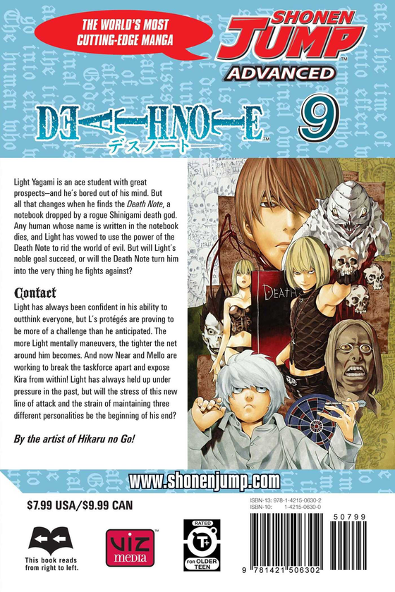 Паперова книга «Death Note. Volume 9», автор Цуґумі Ооба - фото №1