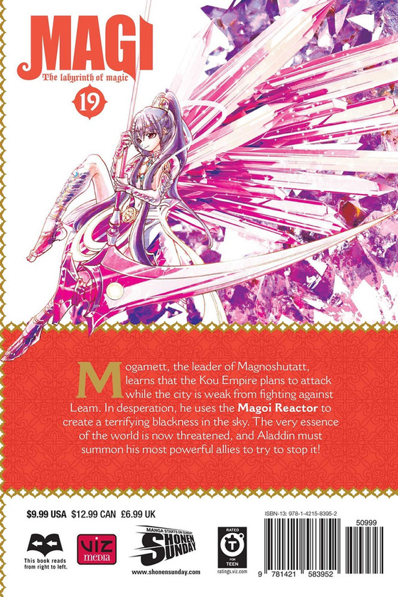 Паперова книга «Magi. Volume 19», автор Шінобу Отака - фото №1