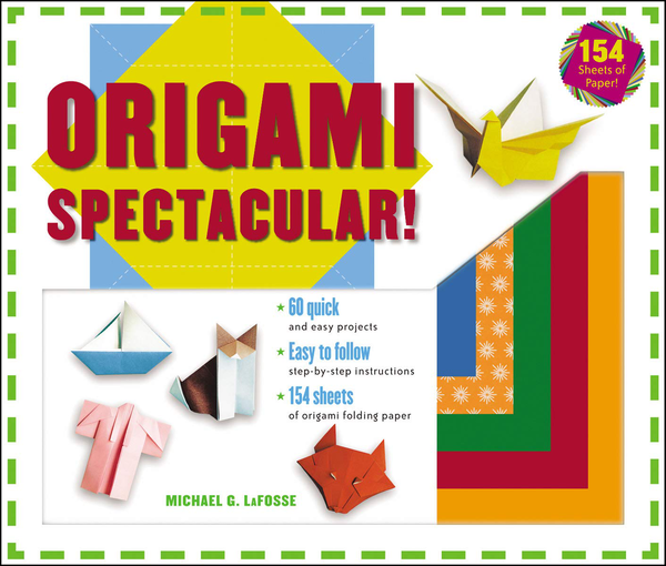 Паперова книга «Origami Spectacular! Kit», автор Майкл Г. Лафосс - фото №1