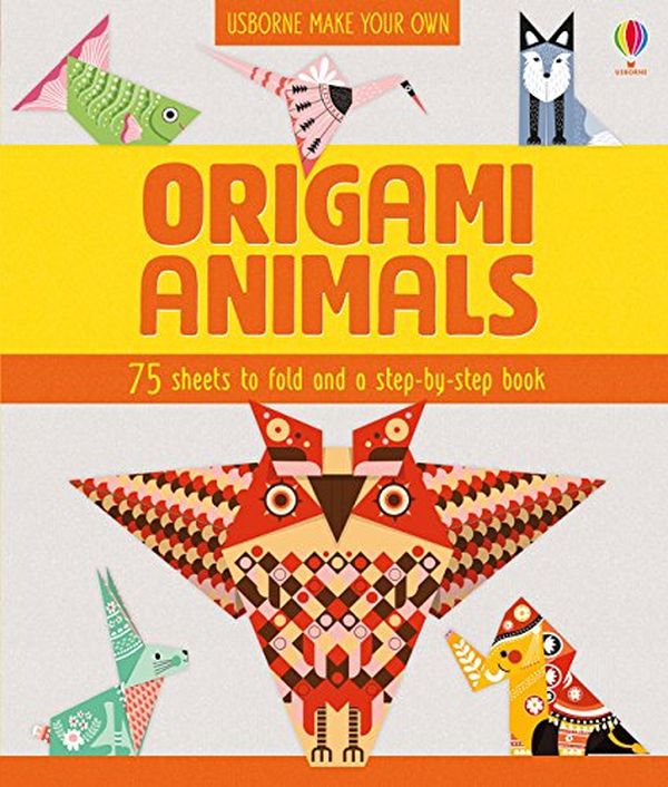 Бумажная книга «Origami Animals Pack», автор Люси Боумэн - фото №1