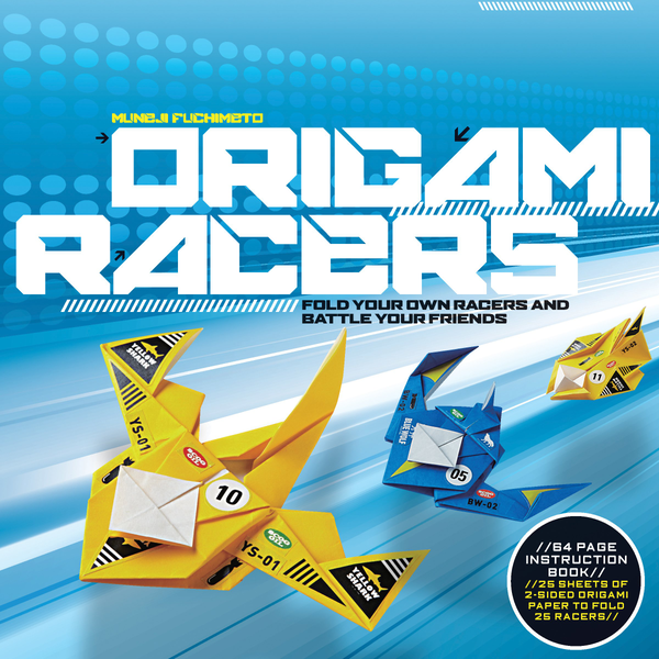 Бумажная книга «Origami Racers: Fold Your Own Racers and Battle Your Friends», автор Мунедзи Фучимото - фото №1