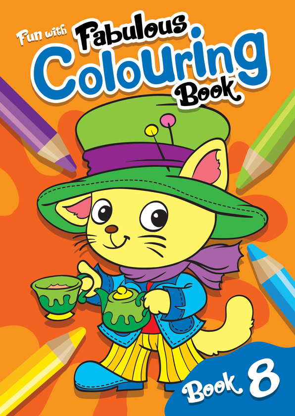 Бумажная книга «Fun with Fabulous Colouring. Book 8» - фото №1