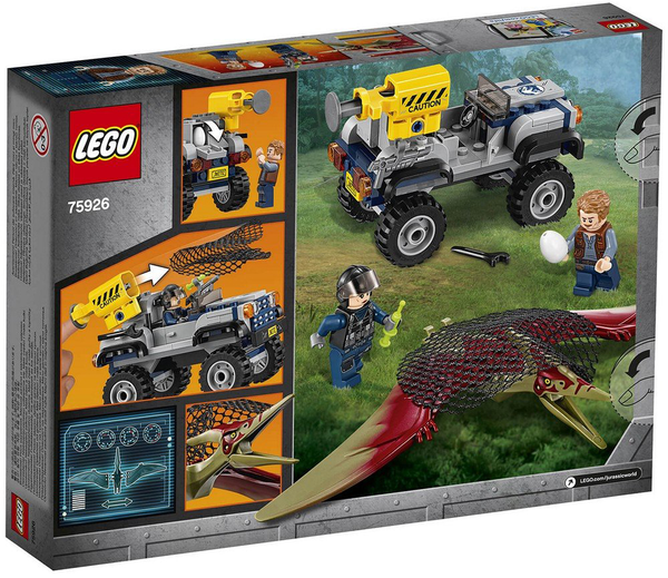  «Конструктор LEGO Jurassic World Погоня за птеранодоном 126 деталей (75926)», бренду LEGO - фото №1