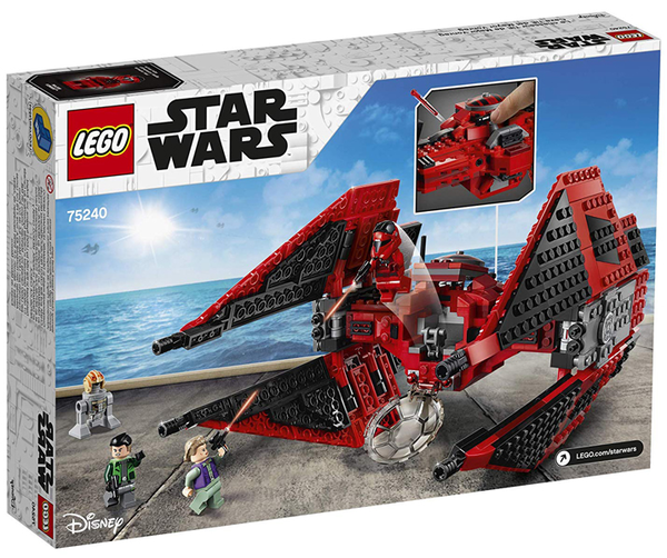  «Конструктор LEGO Star Wars Истребитель СИД майора Вонрега 496 деталей (75240)», бренда LEGO - фото №1