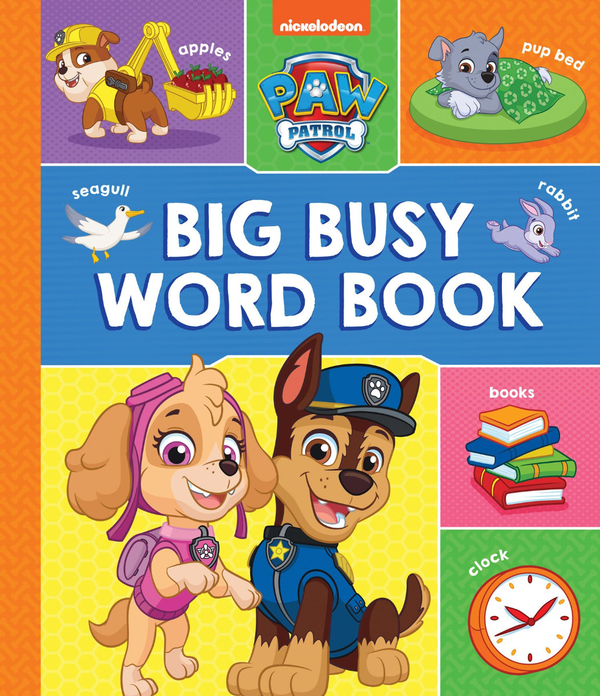 Паперова книга «PAW Patrol: Big, Busy Word Book» - фото №1