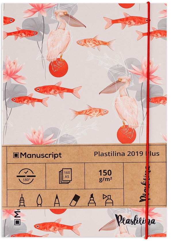 «Скетчбук Plastilina 2019 Plus (pl-2019-plus)», бренда Manuscript - фото №1
