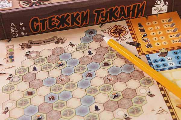 «Настільна гра Geekach Стежки Тукани (Trails of Tucana) (GKCH068TT)», бренда Geekach Games - фото №1