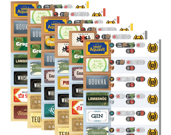  «Настільна гра Geekach Distilled. Африка та Близький Схід (GKCH066AMTK)», бренда Geekach Games - фото №1