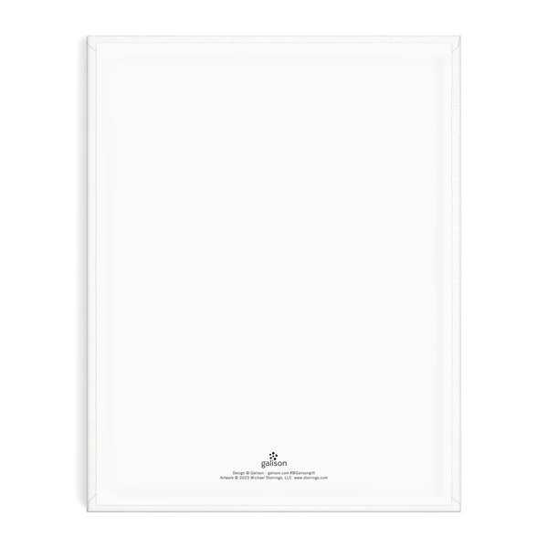 «Набір для розпису по номерах Galison Michael Storrings Snow Day by Michael Storrings 28x36 см.», бренду Galison - фото №1