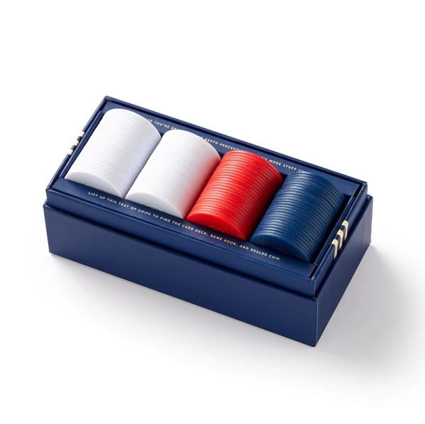  «Настільна гра Galison Raise The Stakes Poker Game Set (Набір)», бренда Galison - фото №1
