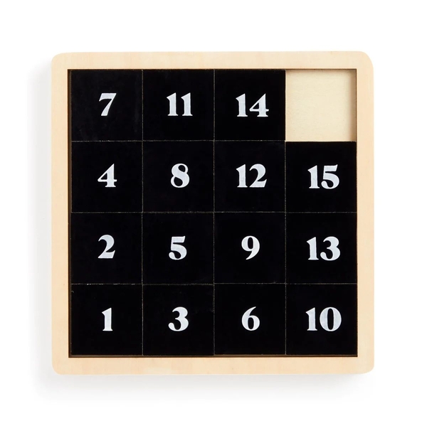 «Andy Warhol Flowers 2-in-1 Sliding Wood Puzzle», бренда Galison - фото №1