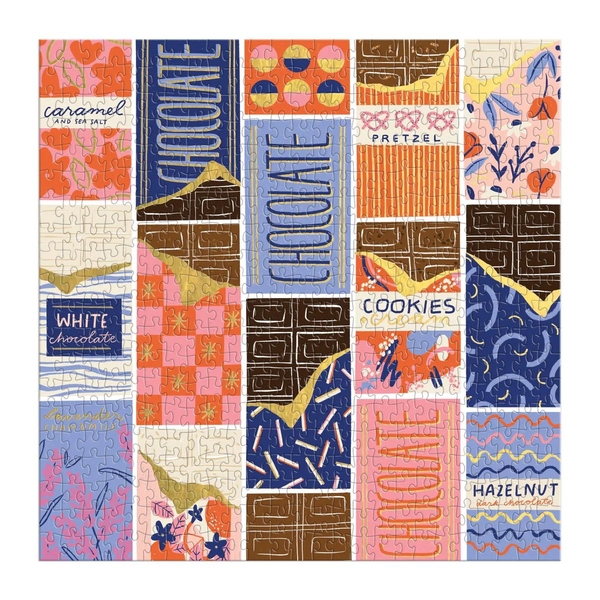  «At the Chocolate Bar 500 Piece Foil Puzzle», бренда Galison - фото №1