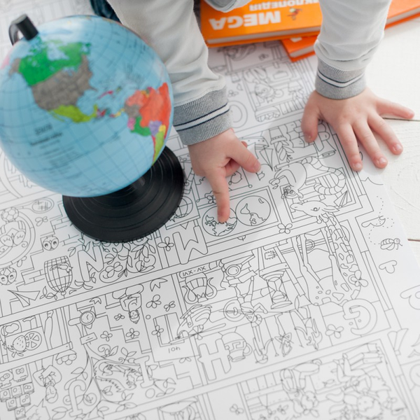 Бумажная книга «Супер школа. Розмальовка » - фото №1