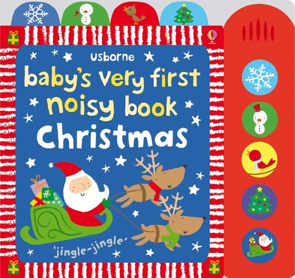 Паперова книга «Baby's Very First Noisy Book Christmas» - фото №1