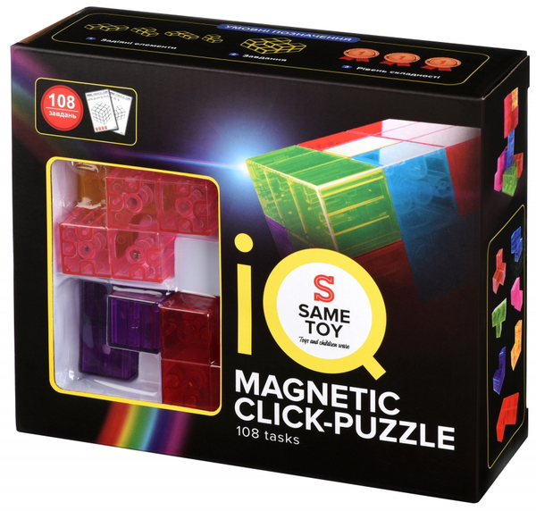 undefined «Головоломка Same Toy IQ Magnetic Click-Puzzle (730AUT)», бренда Same Toy - фото №1