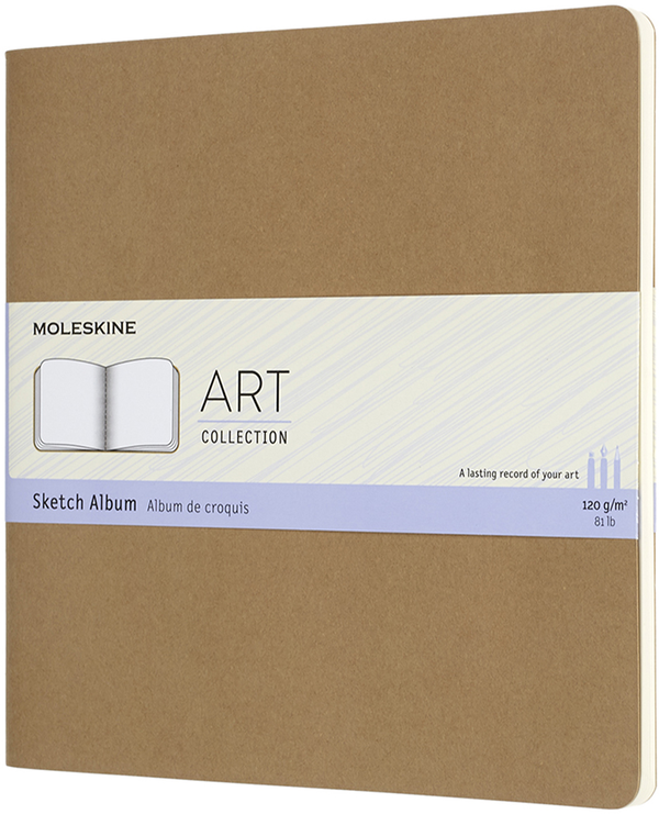  «Скетчбук Moleskine Art Cahier Беж (ARTSKA5P3)», бренда Moleskine - фото №1