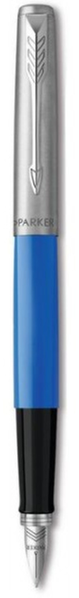 «Ручка перьевая Parker Jotter 17 Plastic Blue CT FP M (15 112)», бренда Parker - фото №1