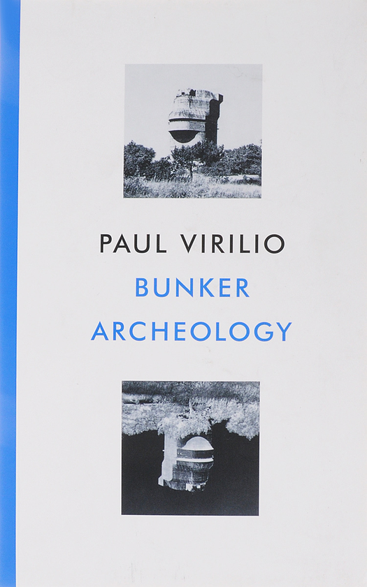 Бумажная книга «Bunker Archaeology», автор Пол Вирилио - фото №1