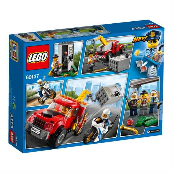  «Конструктор LEGO City Втеча на буксирувальнику (60137)», бренду LEGO - фото №1