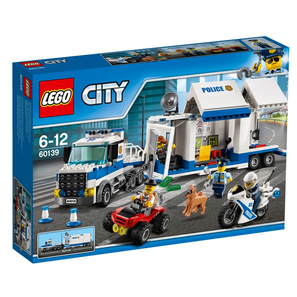  «Конструктор LEGO City Мобильный командный центр (60139)», бренда LEGO - фото №1