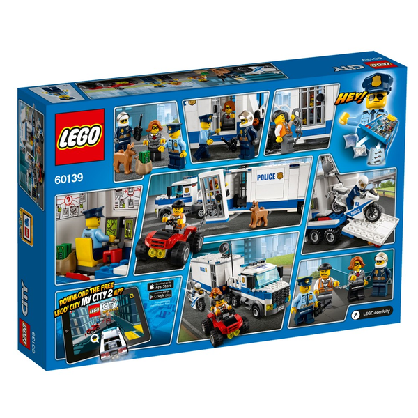  «Конструктор LEGO City Мобильный командный центр (60139)», бренда LEGO - фото №1