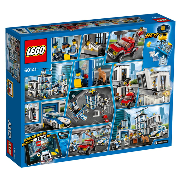  «Конструктор LEGO City Полицейский участок (60141)», бренда LEGO - фото №1