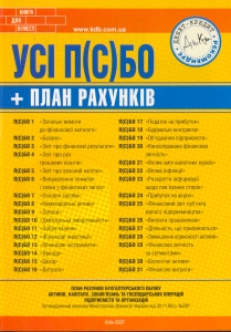 Паперова книга «Усі П(С)БО + план рахунків» - фото №1