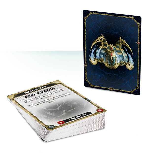  «Набор карт Games Workshop Warhammer 40,000 Datacards: Thousand Sons (60220102006)», бренда Games Workshop - фото №1