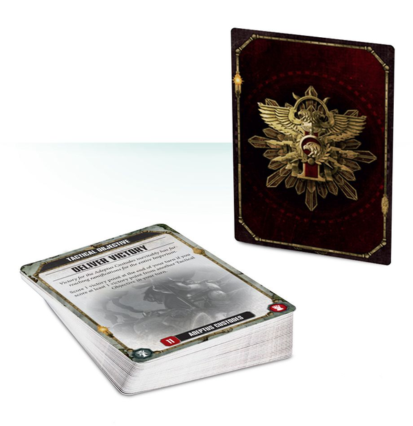  «Набор карт Games Workshop Datacards: Adeptus Custodes (60220108002)», бренда Games Workshop - фото №1
